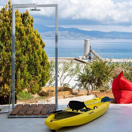 Splash With Amazing Sea Views In Piso Livadi Exteriör bild