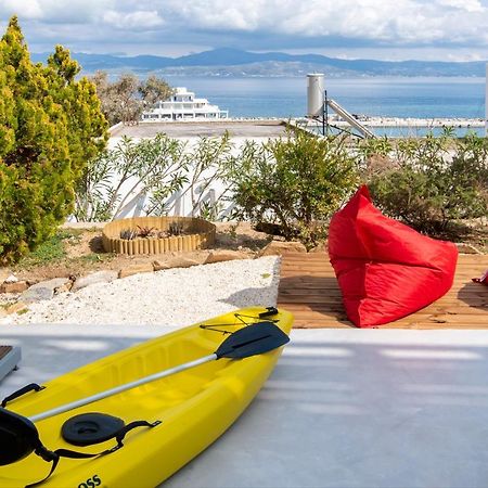 Splash With Amazing Sea Views In Piso Livadi Exteriör bild