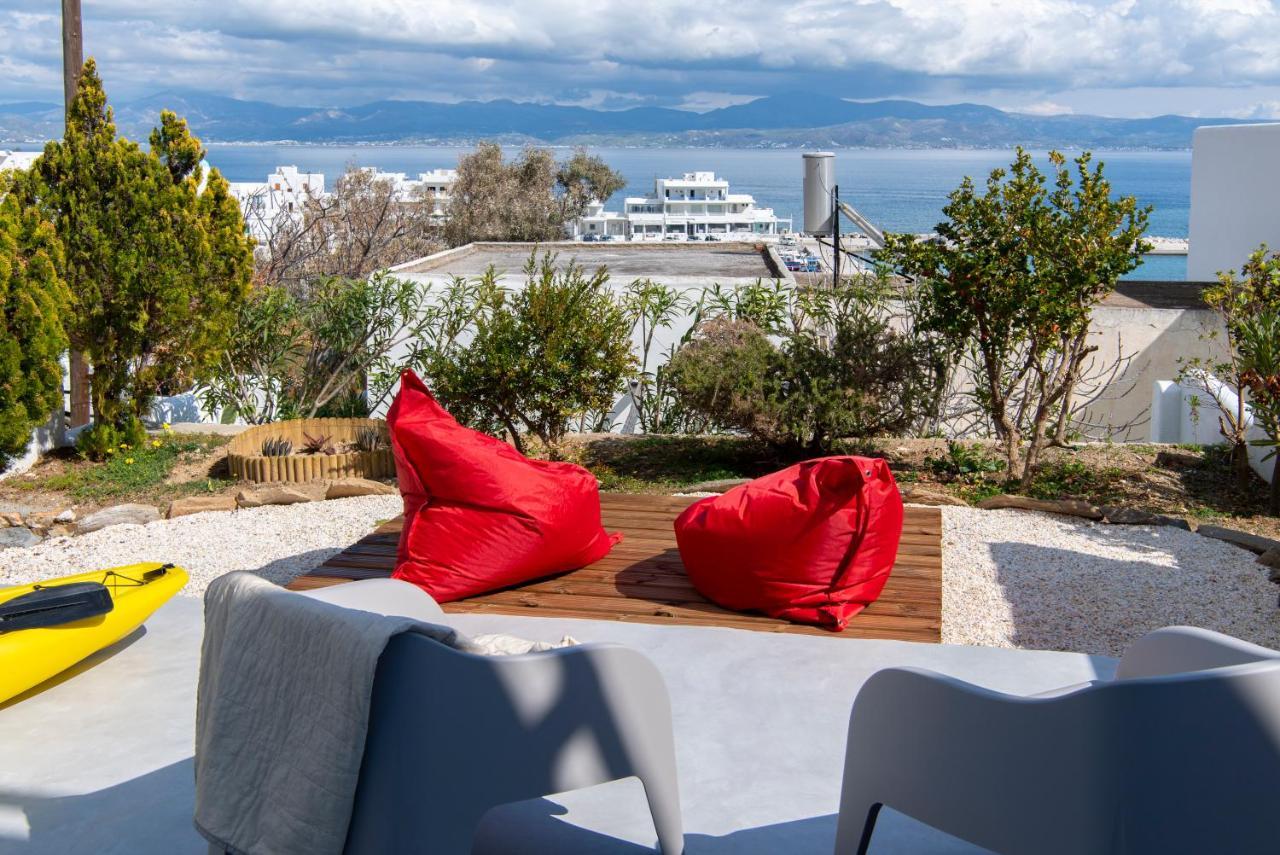 Splash With Amazing Sea Views In Piso Livadi Exteriör bild