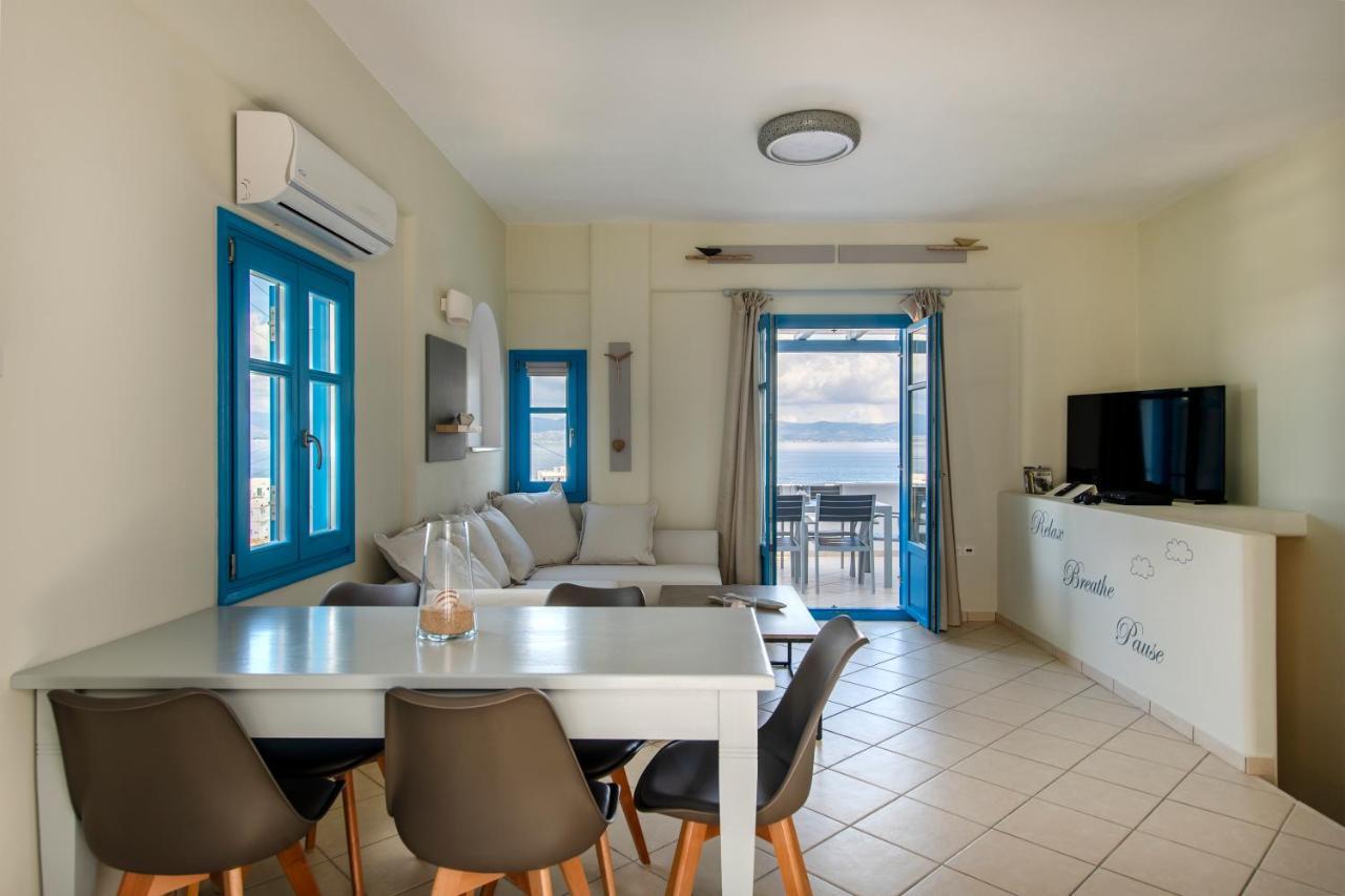 Splash With Amazing Sea Views In Piso Livadi Exteriör bild
