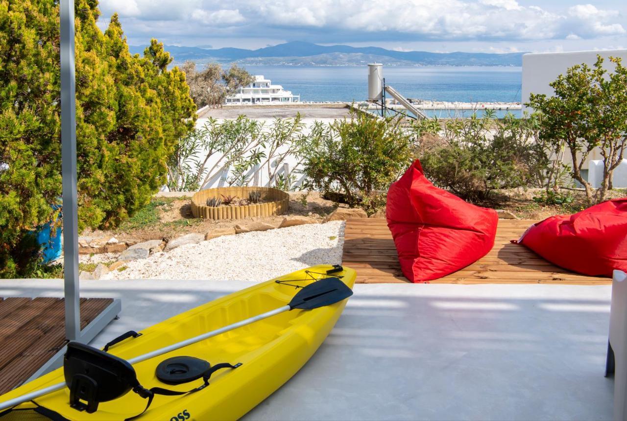 Splash With Amazing Sea Views In Piso Livadi Exteriör bild