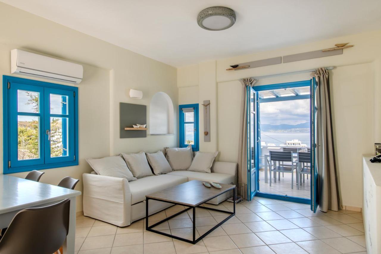 Splash With Amazing Sea Views In Piso Livadi Exteriör bild